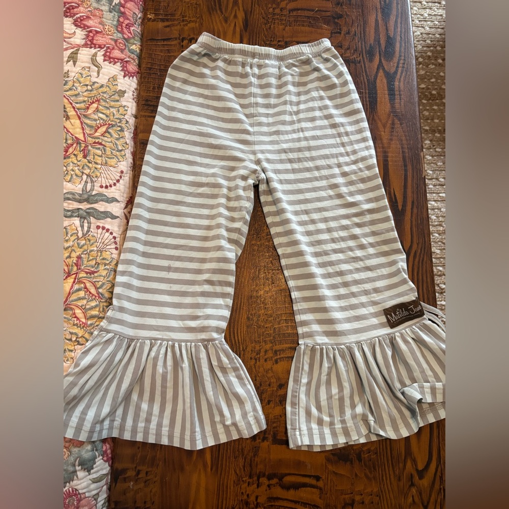 Matilda Jane cropped ruffle Pants